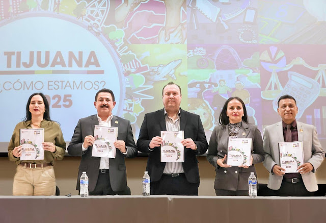 Presenta Gobierno Municipal Revista ˈTijuana ¿Cómo estamos? 2025