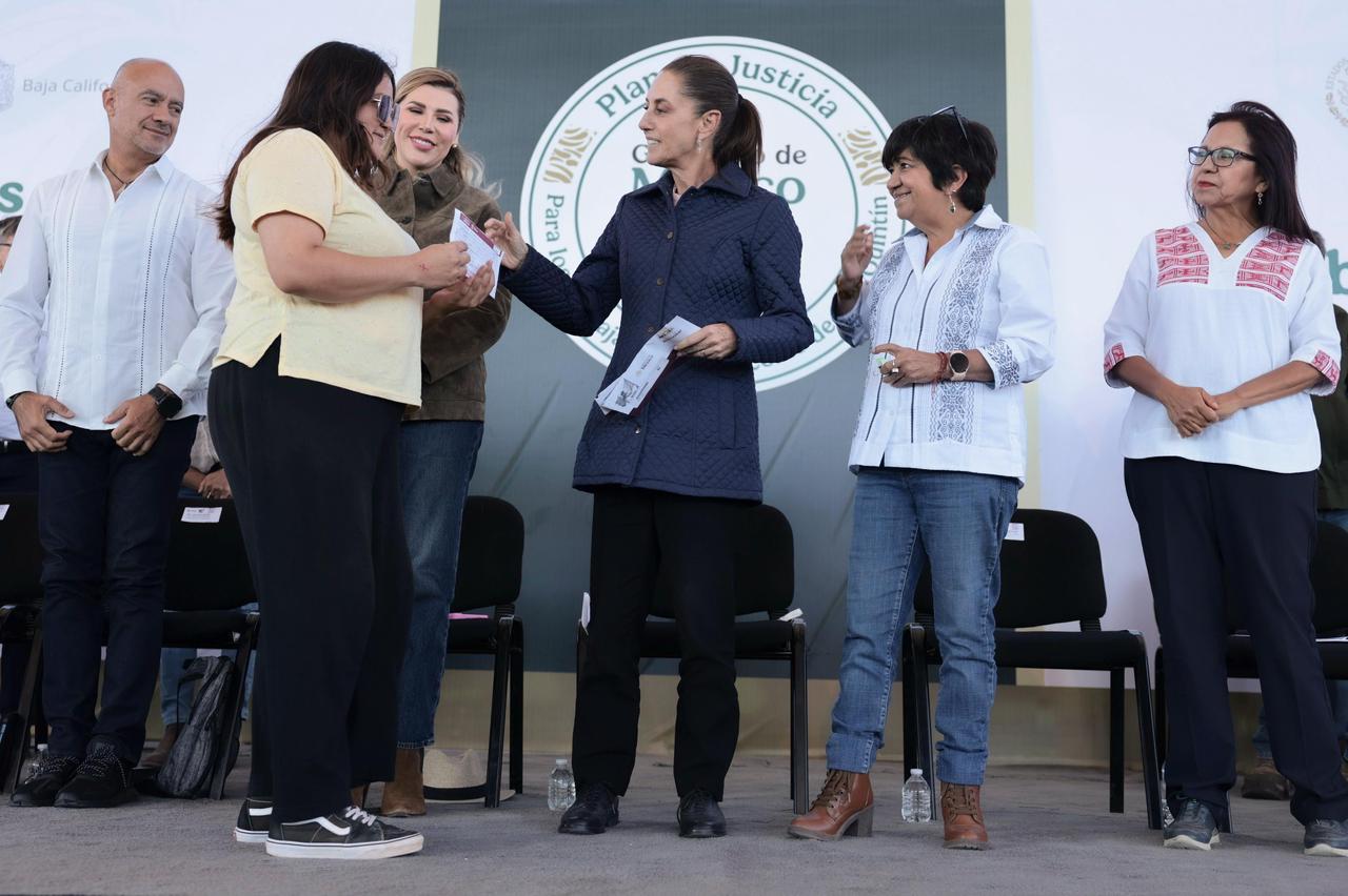PRESIDENTA SHEINBAUM ANUNCIA PLAN DE JUSTICIA EN SAN QUINTÍNA